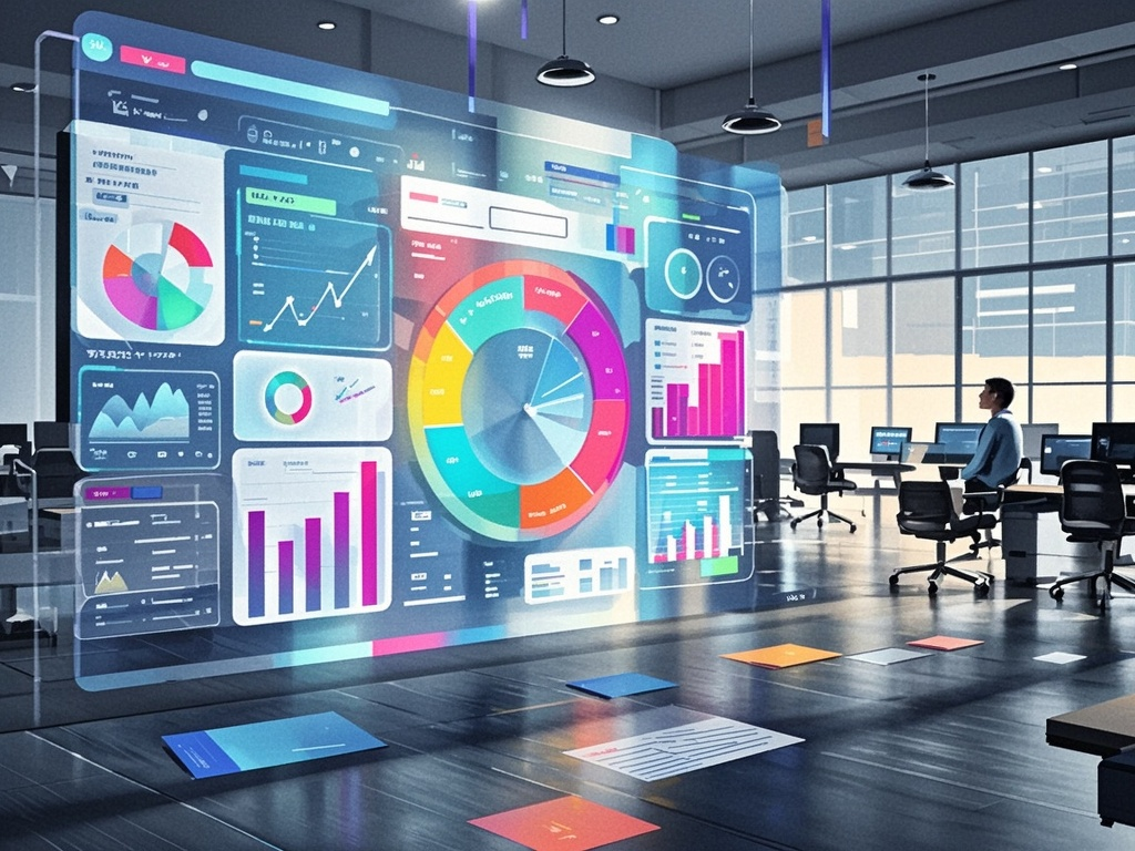 云端BI协作示意图