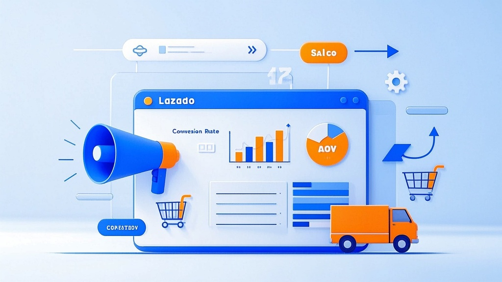 Lazada店铺运营数据分析仪表盘